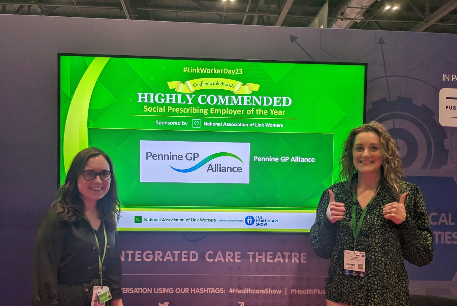 PGPA ‘Highly commended’ as ‘Employer of the Year’ at the National Association of Link Workers Annual Awards ceremony