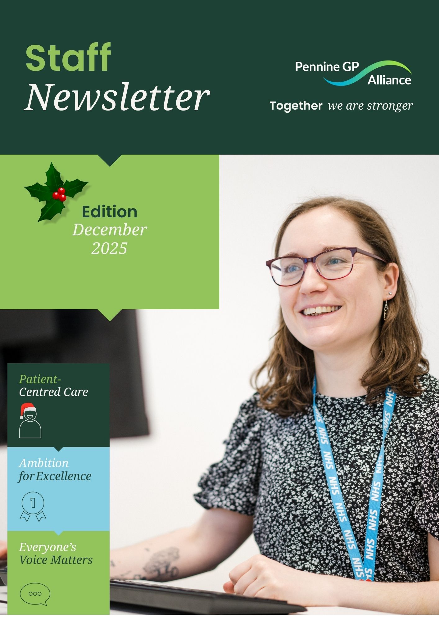 Pennine GP Alliance - PGPA Staff Newsletter December 2025 - Ensuring ...