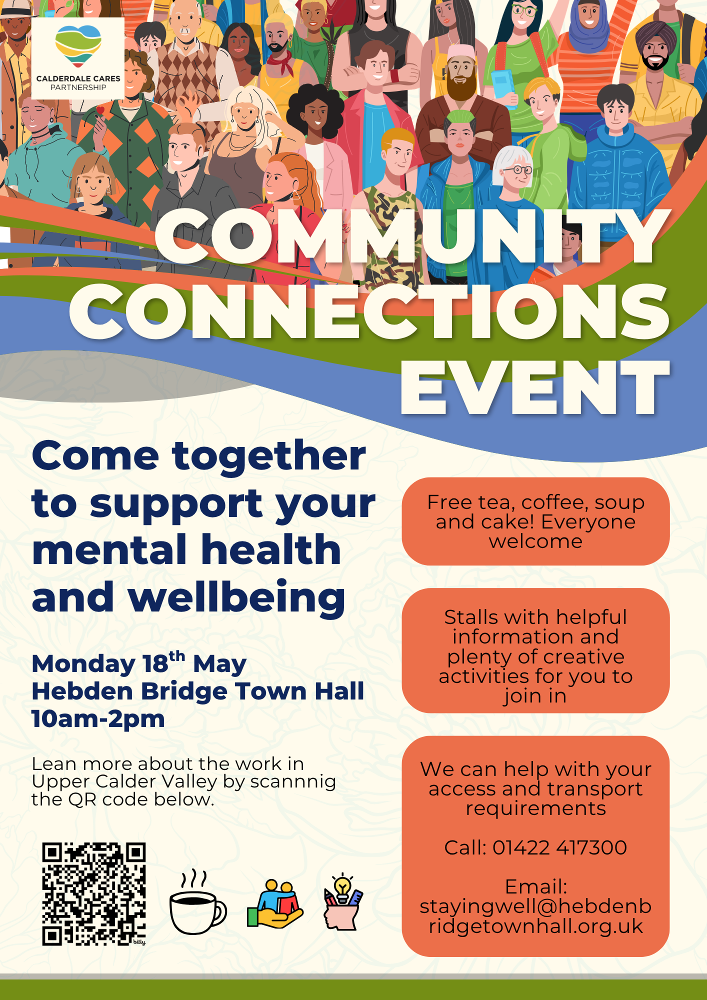 Pennine GP Alliance - May event Community Connections Flyer & Poster ...