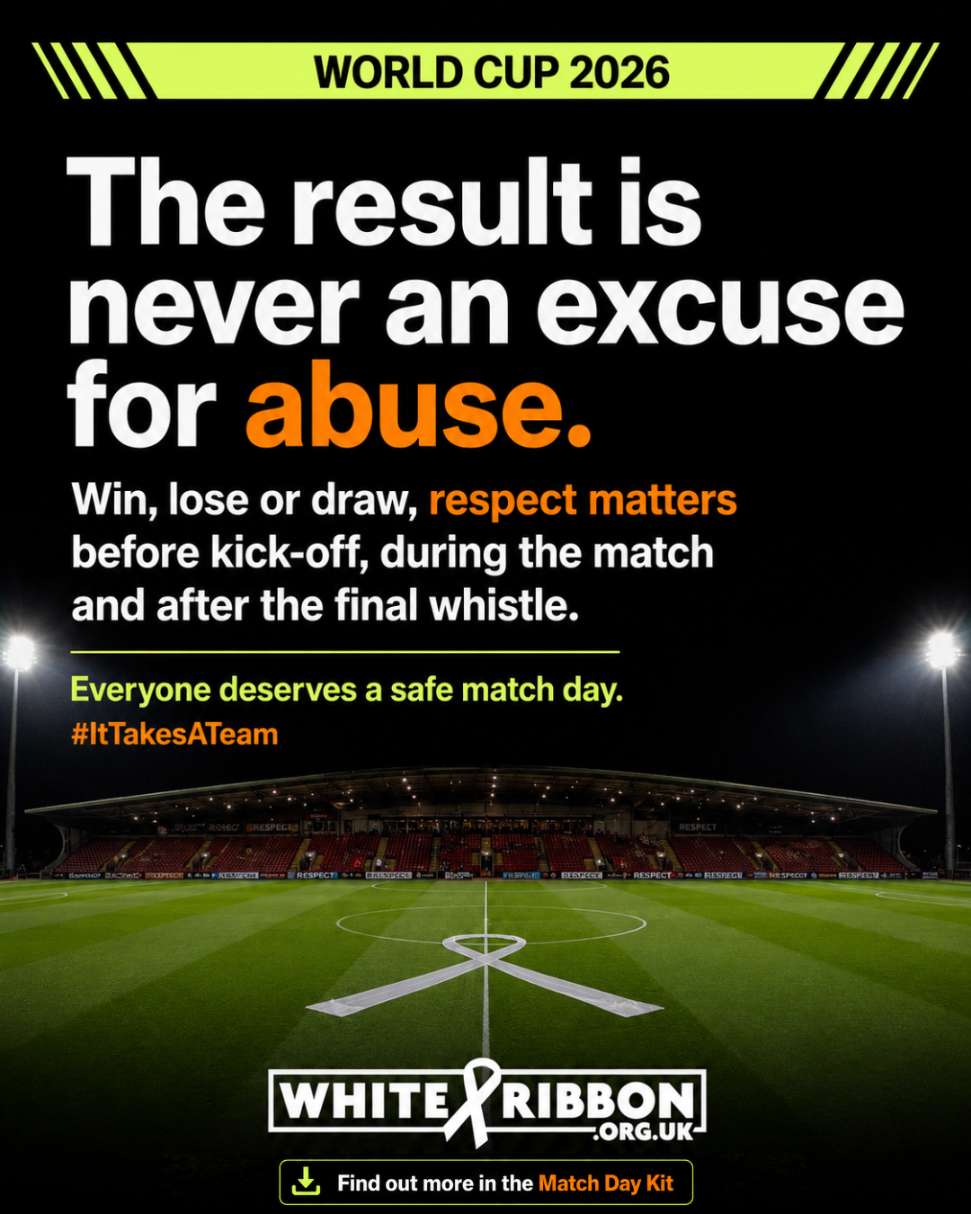 Countdown to kick off – Football and domestic abuse