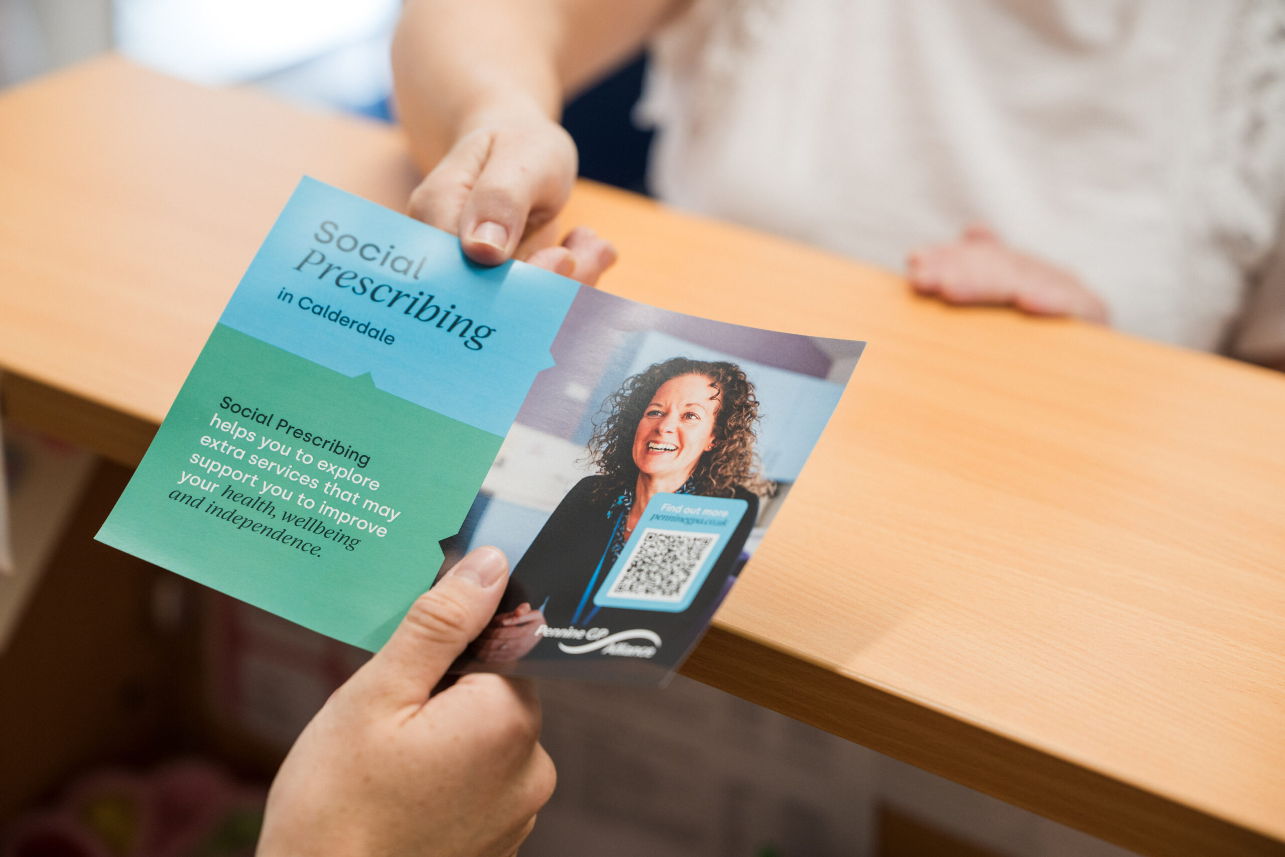 People can now self-refer online for socal prescribing in Calderdale